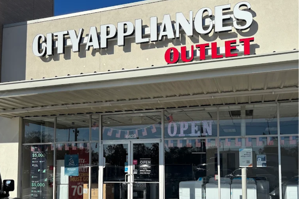 City Appliance & Mattress Outlet storefront and showroom image in Metairie Louisiana