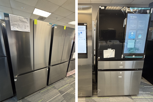 Refrigerator selection at City Appliance & Mattress Outlet in Metairie